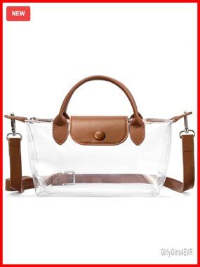 Clear Stadium Approved Crossbody Bag PVC